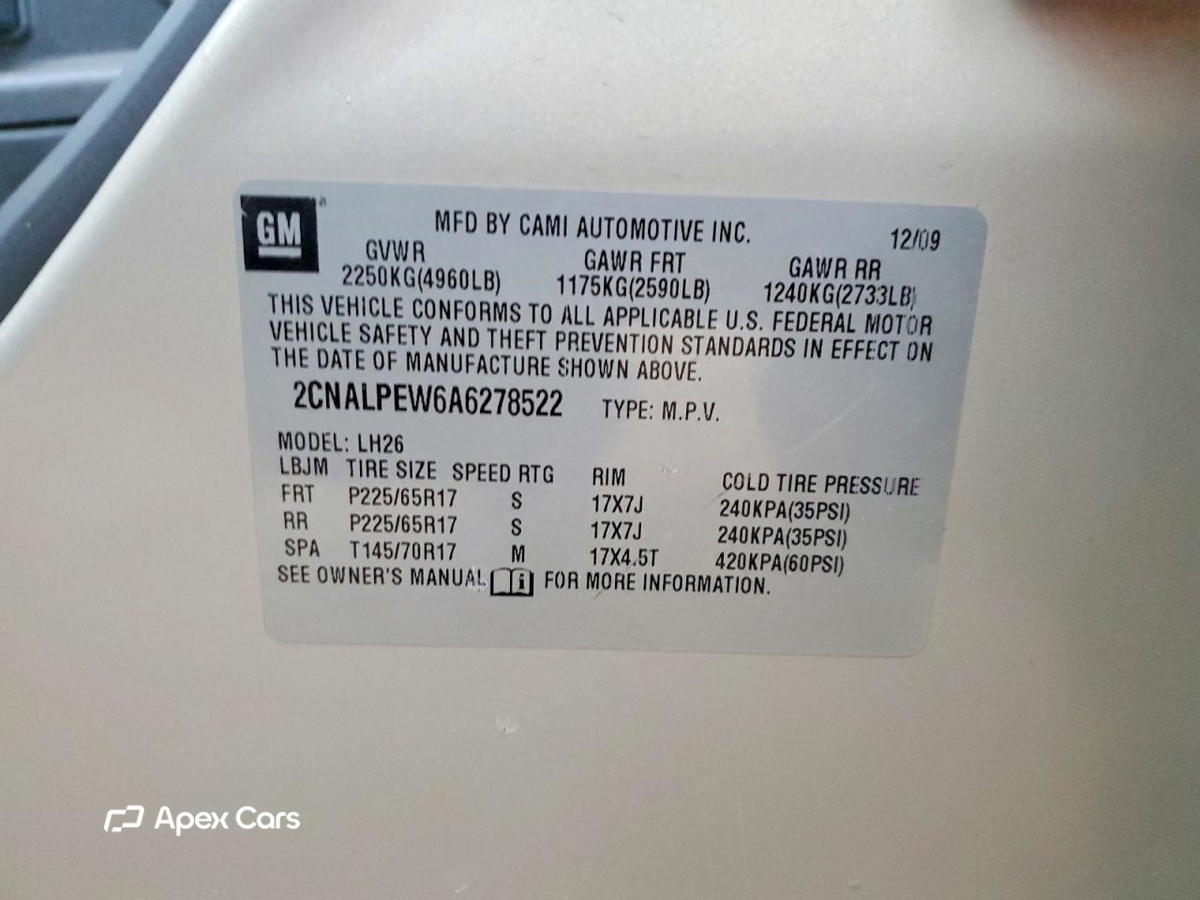 Chevrolet Equinox 2010