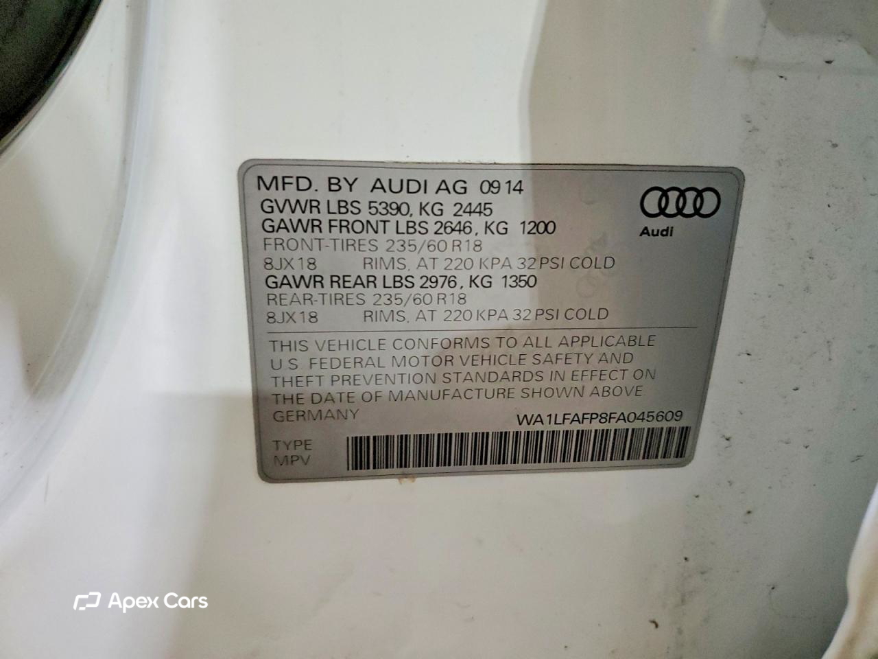 Audi Q5 2015
