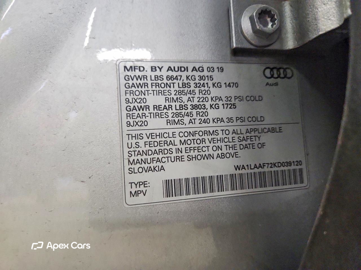 Audi Q7 2019