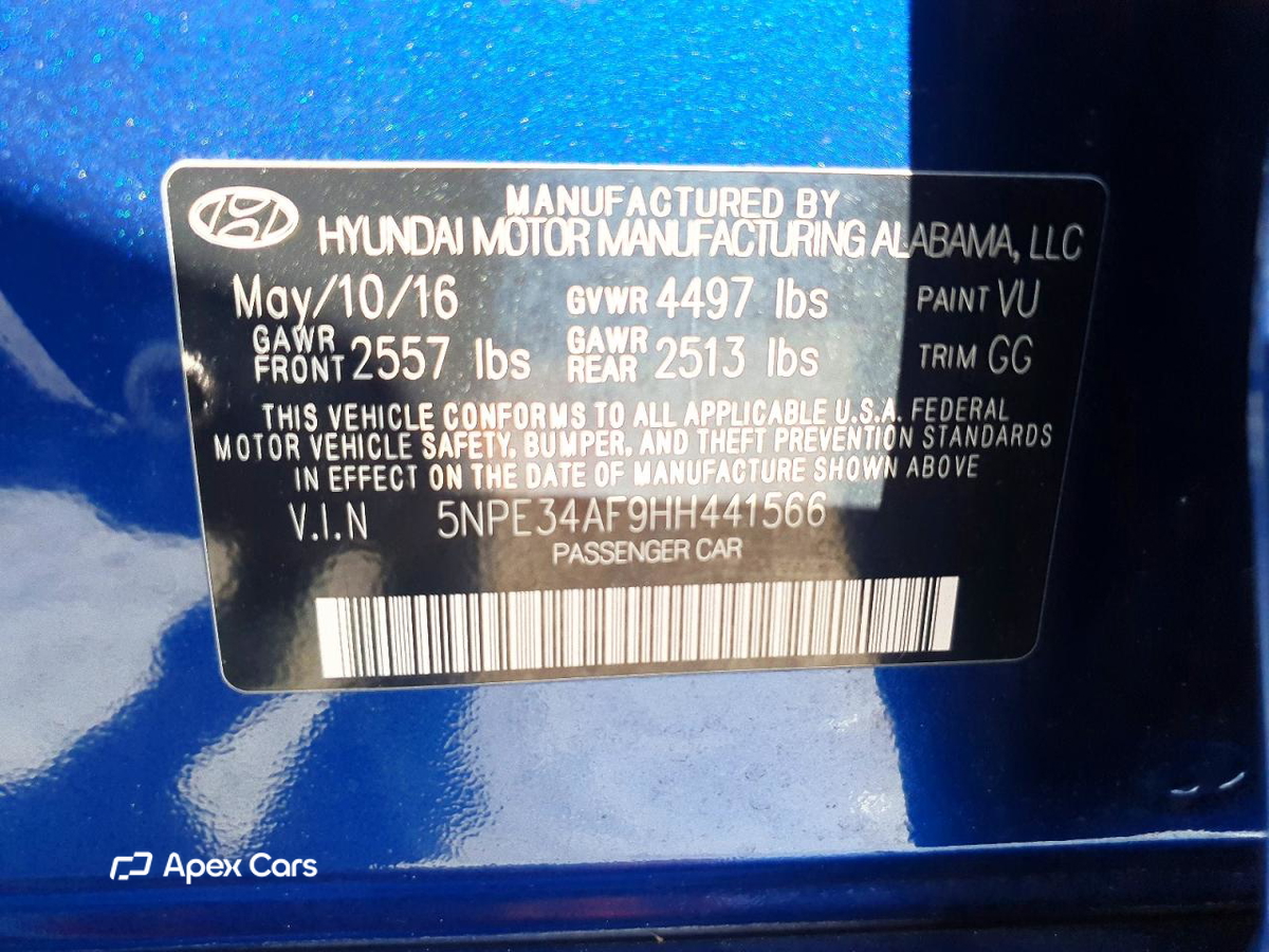 Hyundai Sonata 2017