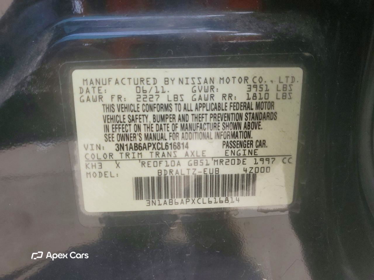 Nissan Sentra 2012
