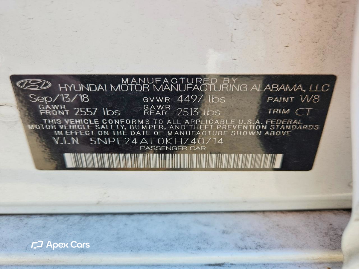 Hyundai Sonata 2019