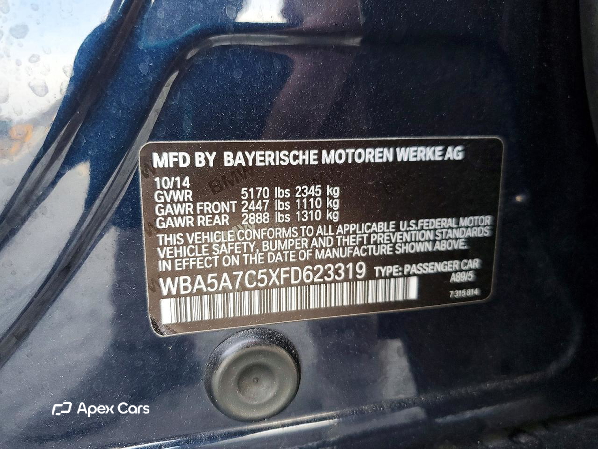 BMW Series 5 2015