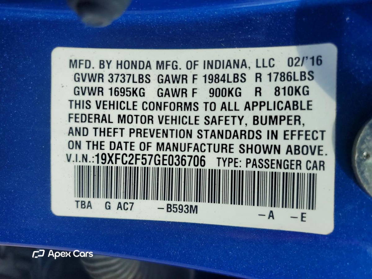 Honda Civic 2016