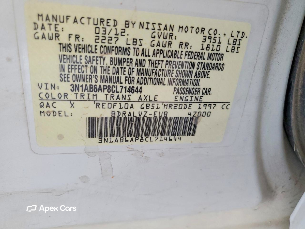 Nissan Sentra 2012