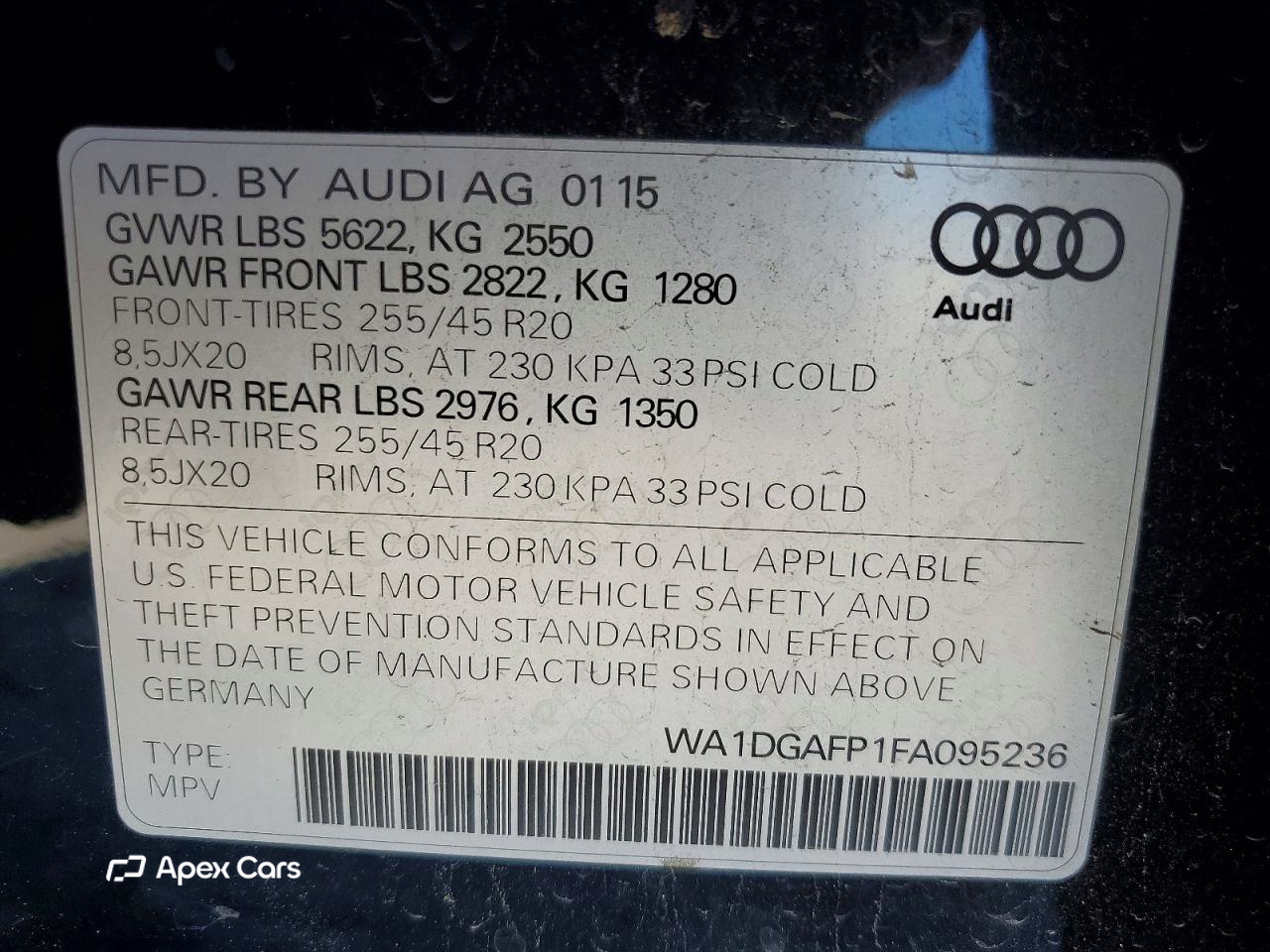 Audi Q5 2015