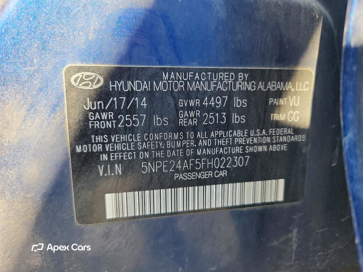 Hyundai Sonata 2015