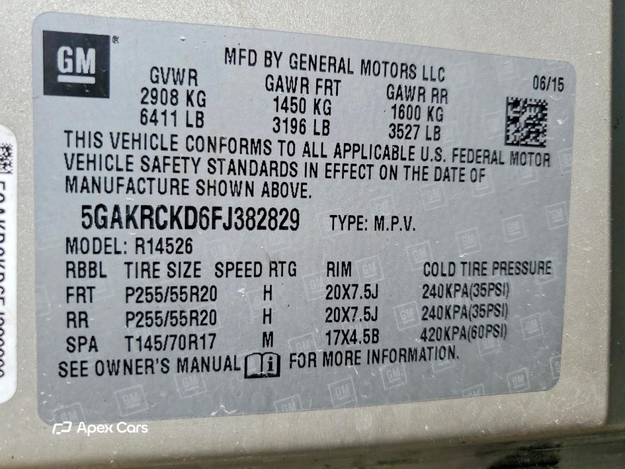 Buick Enclave 2015