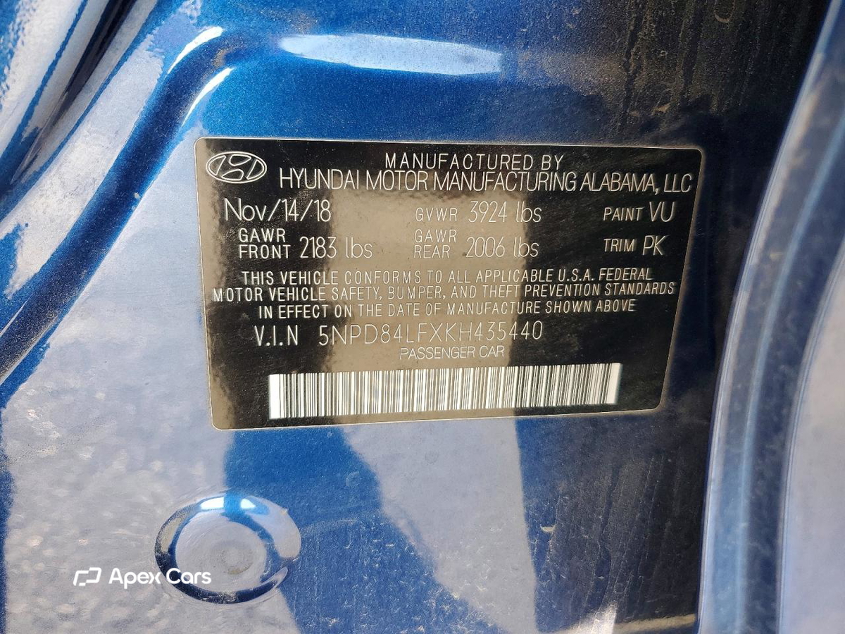 Hyundai Elantra 2019