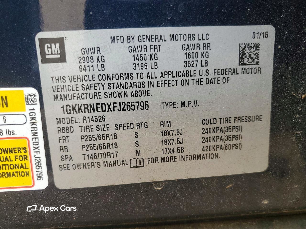 GMC Acadia 2015