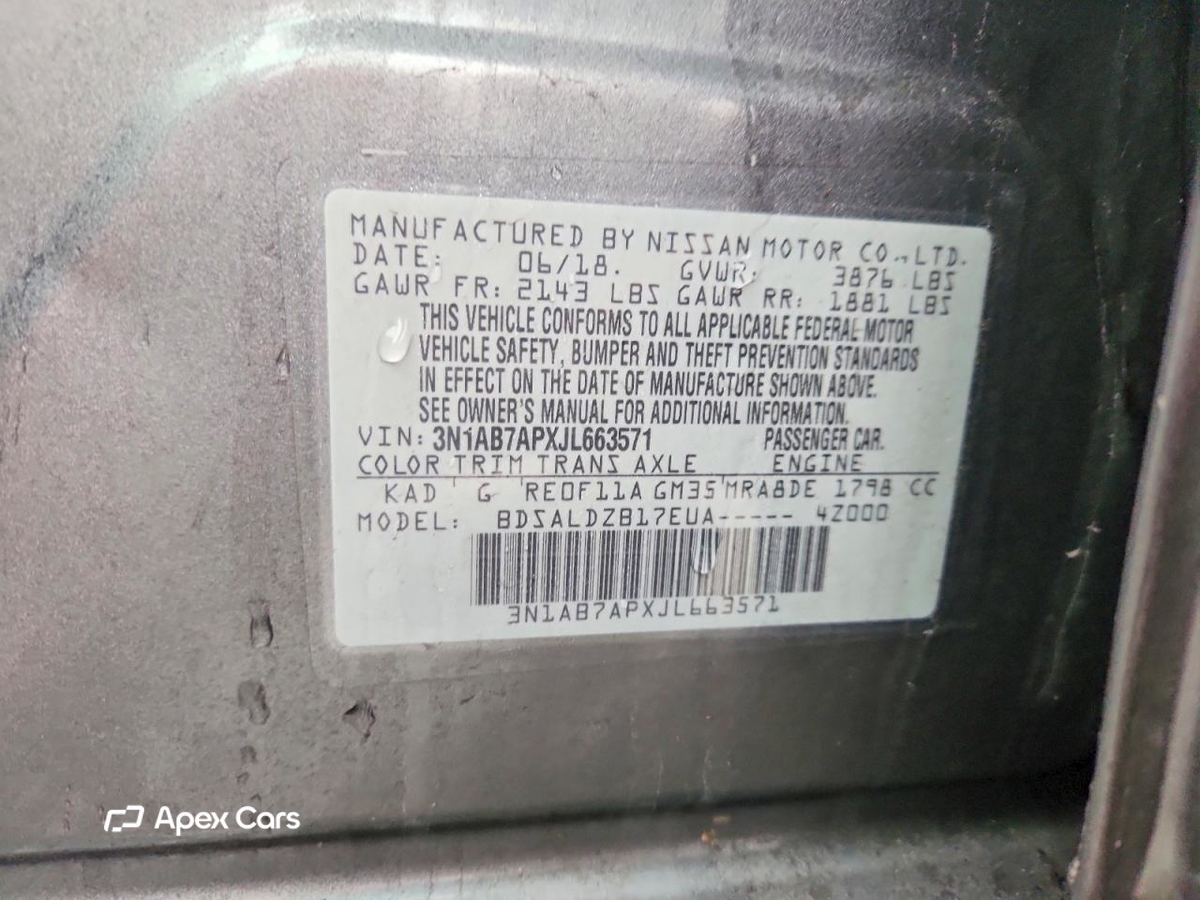 Nissan Sentra 2018