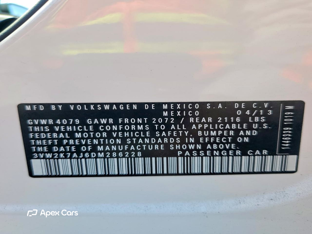 Volkswagen Jetta 2013