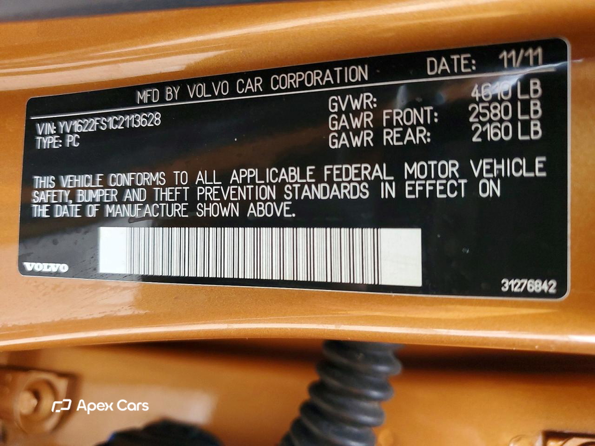 Volvo S60 2012