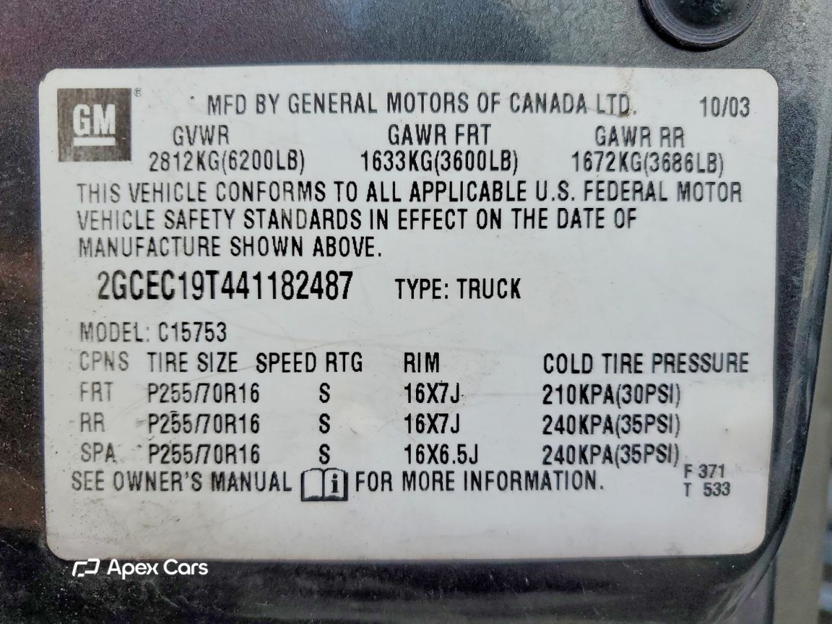Chevrolet Silverado 2004