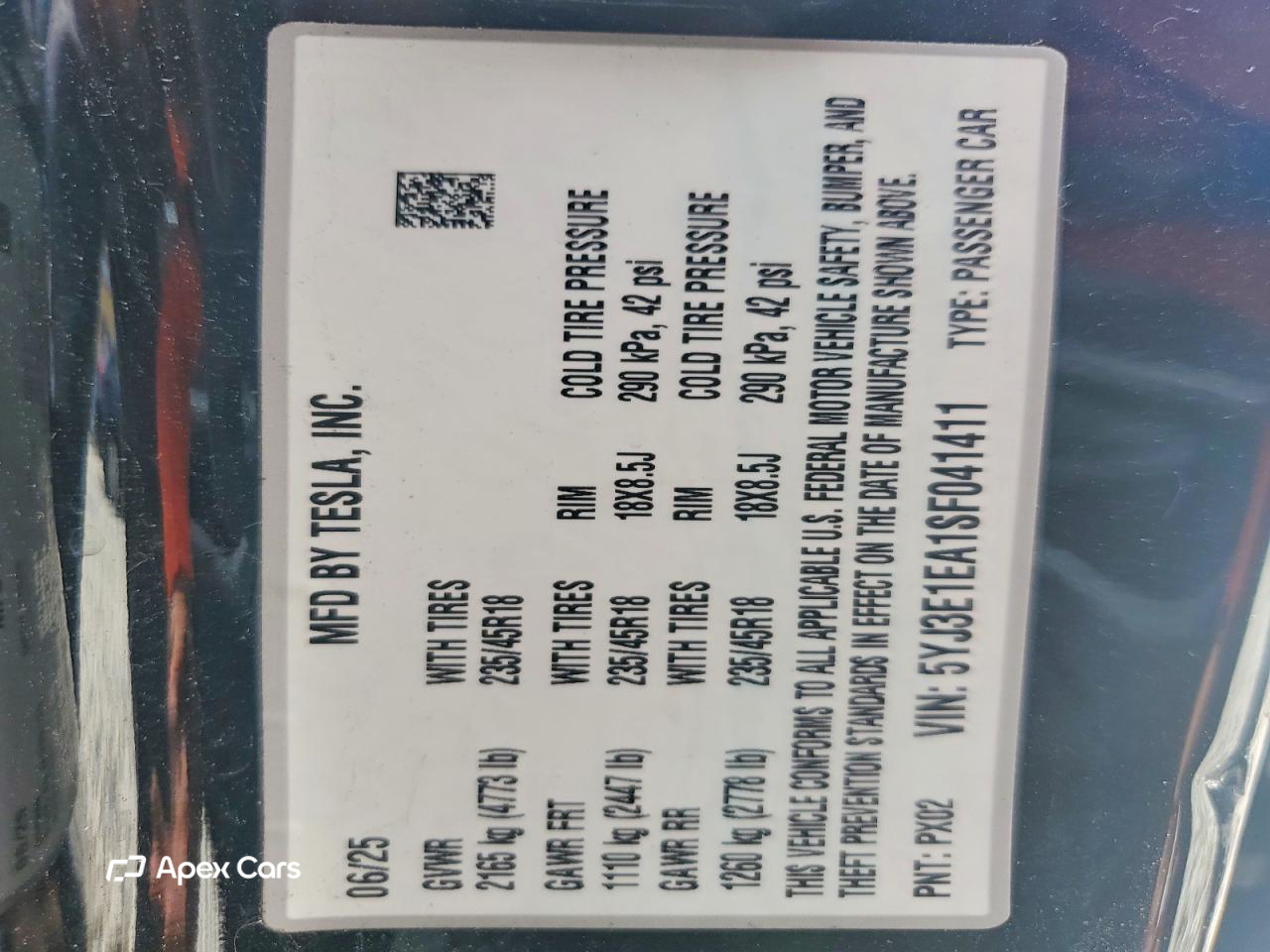 Tesla Model 3 2025