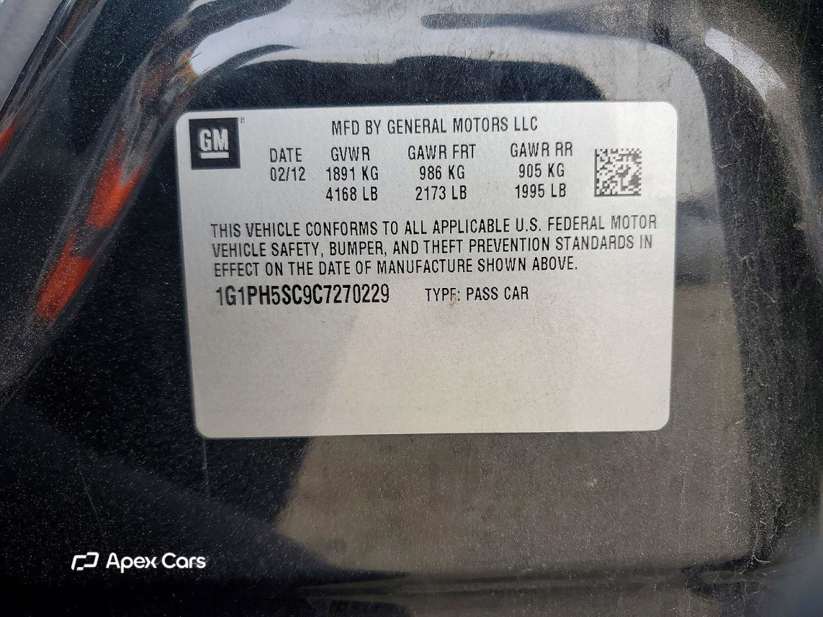 Chevrolet Cruze 2012