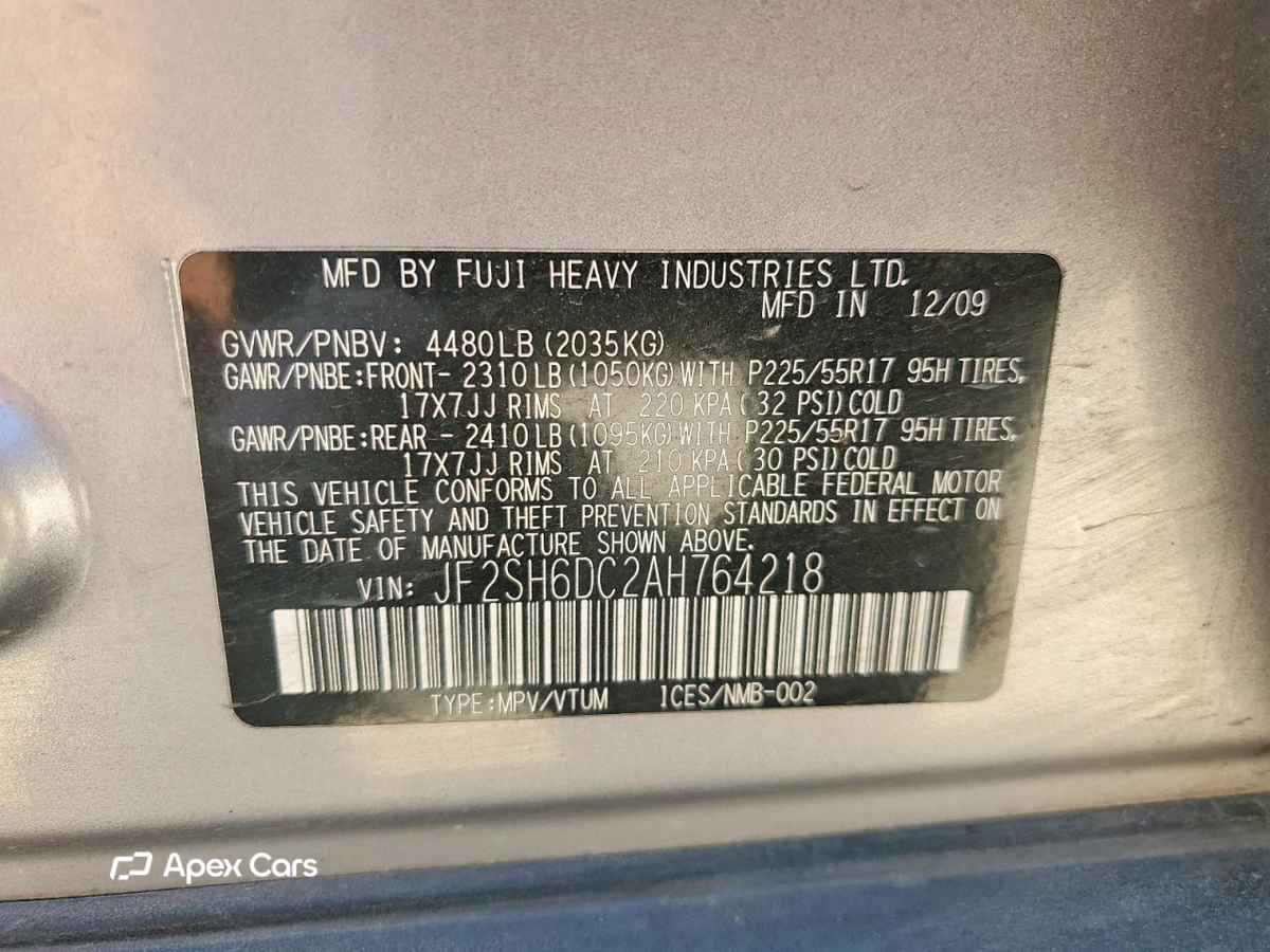 Subaru Forester 2010