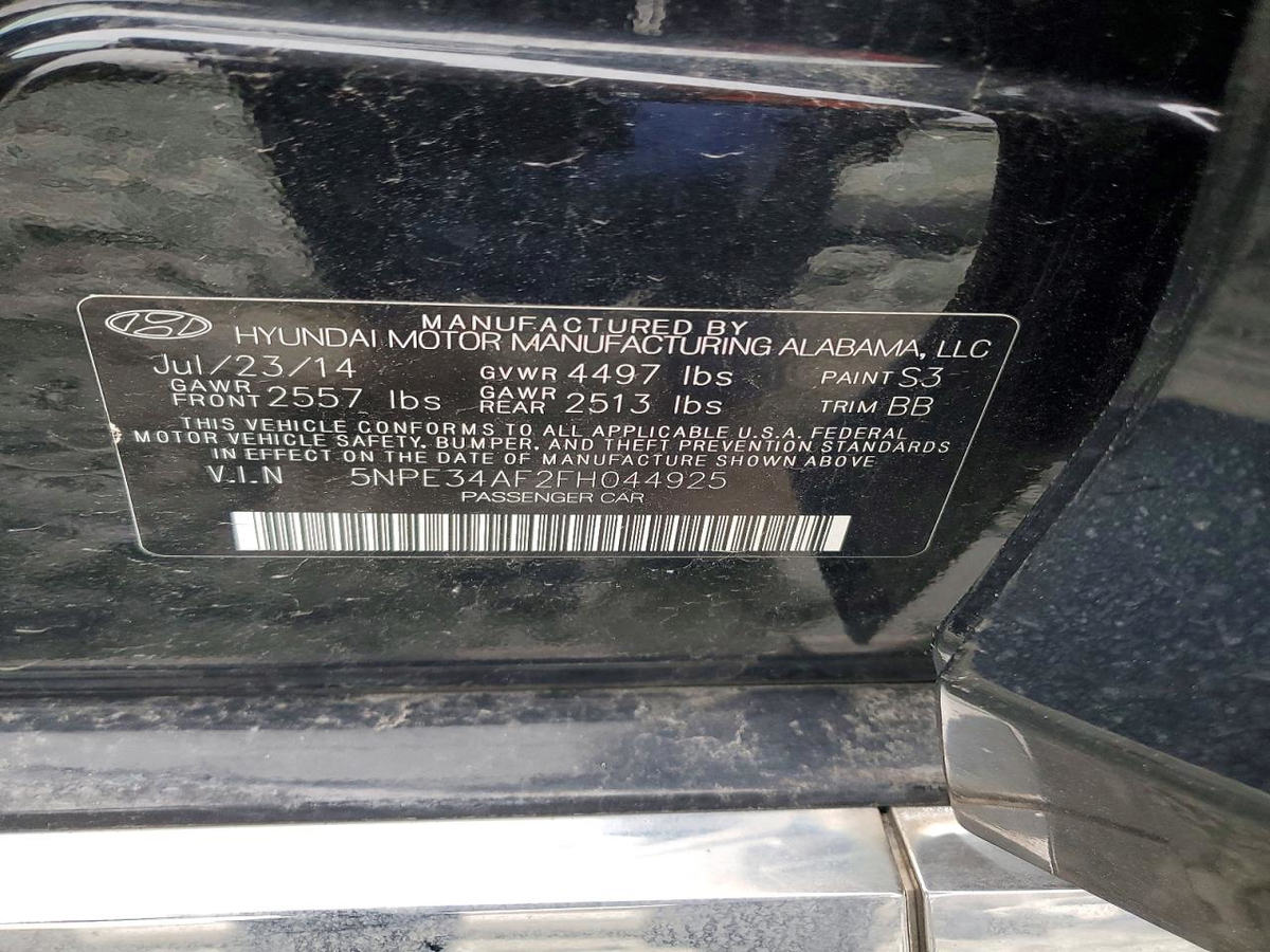 Hyundai Sonata 2015