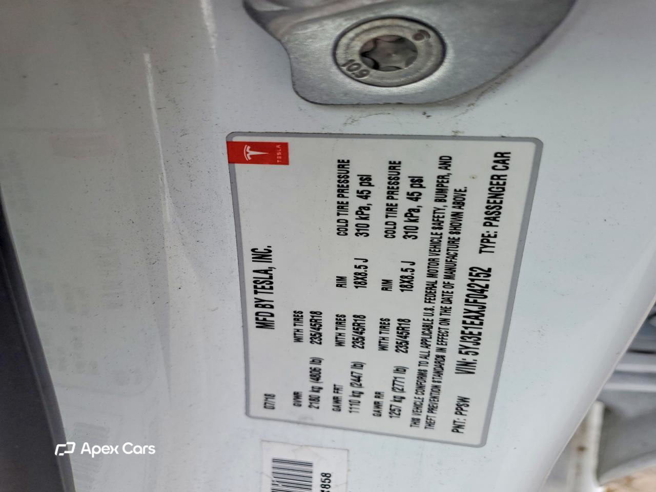 Tesla Model 3 2018