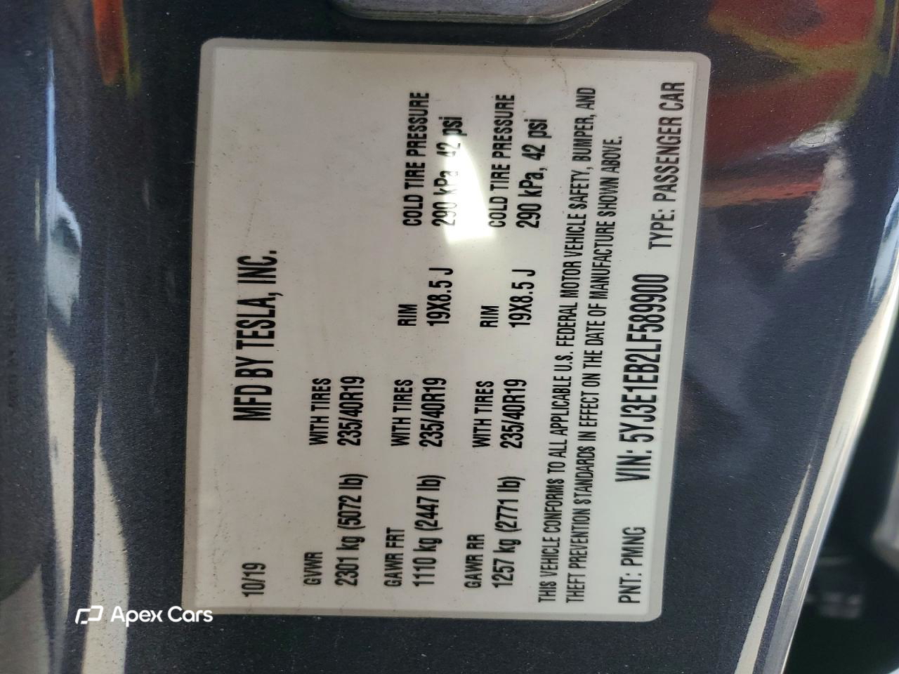 Tesla Model 3 2020