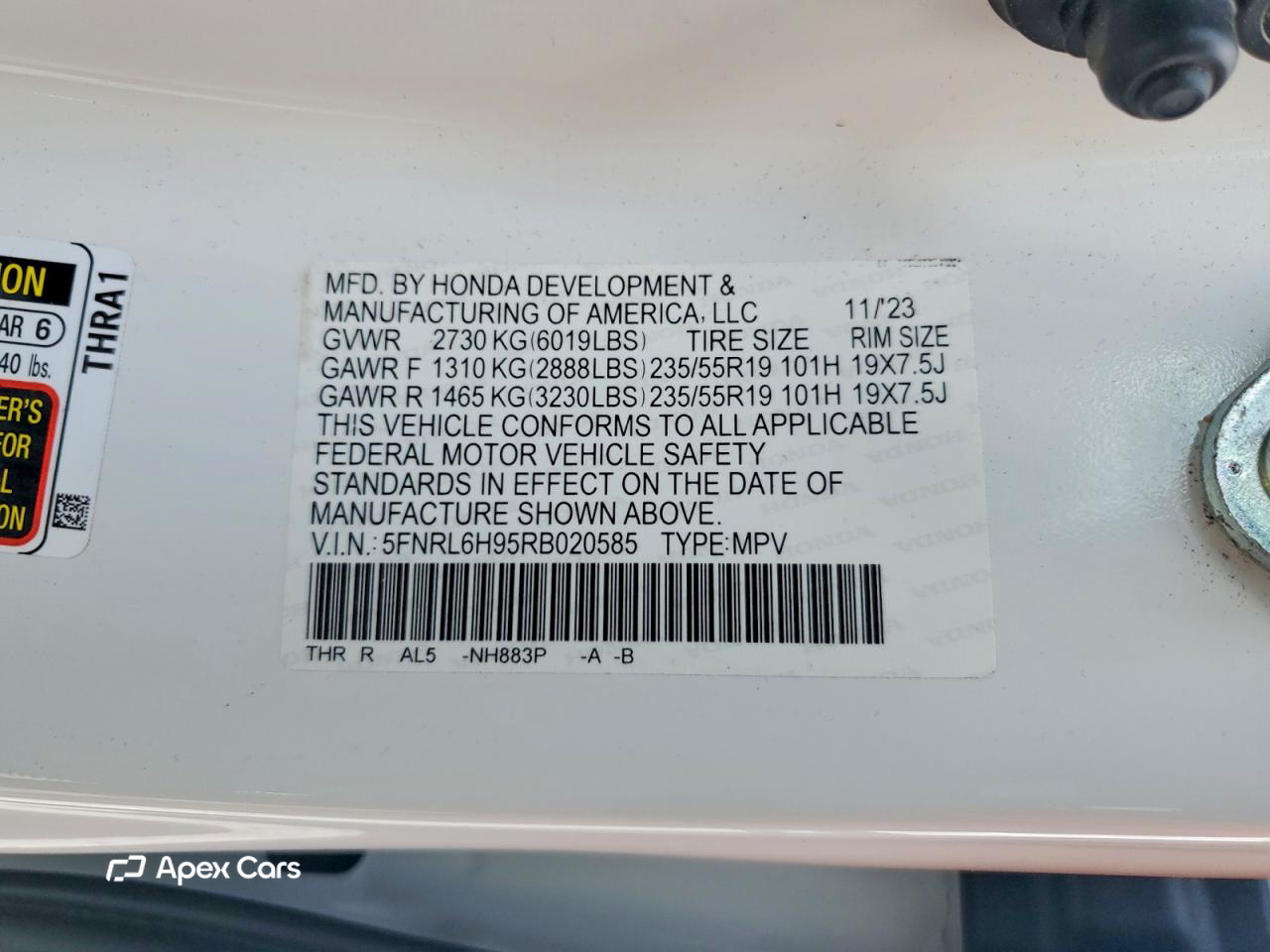 Honda Odyssey 2024