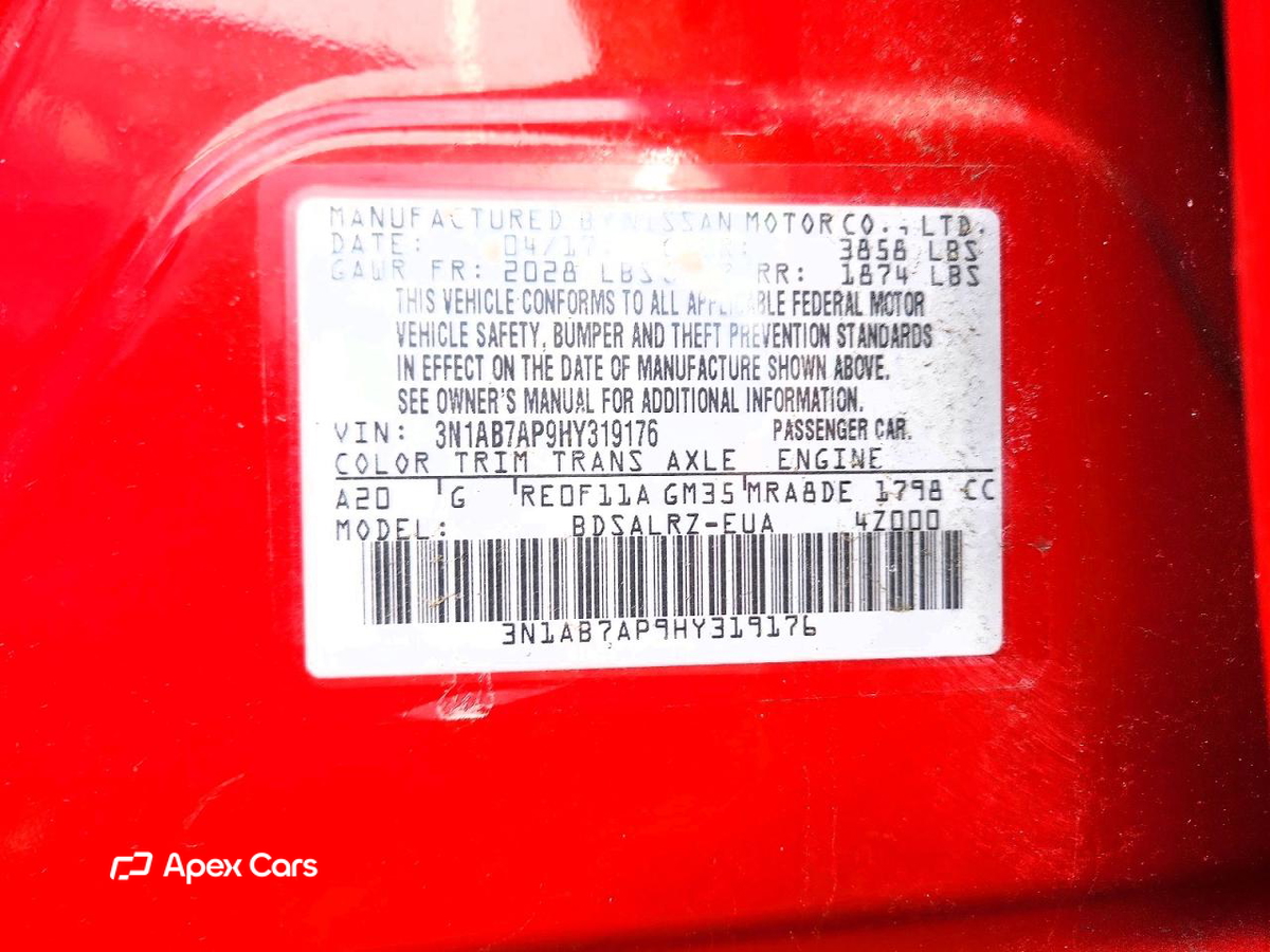 Nissan Sentra 2017