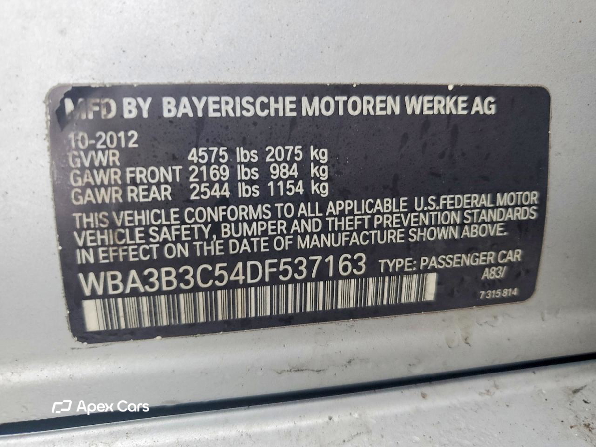 BMW Series 3 2013