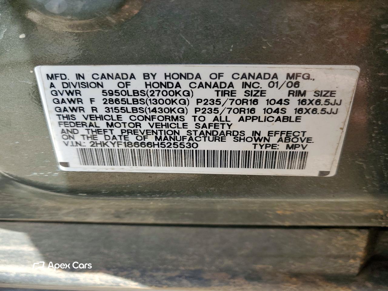 Honda Pilot 2006