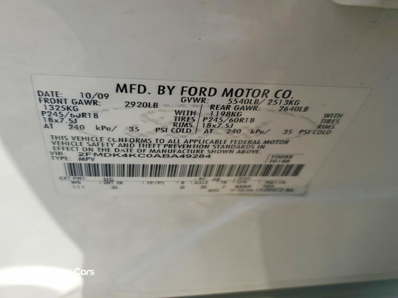 Ford Edge 2010