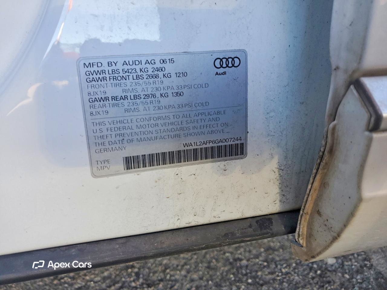 Audi Q5 2016
