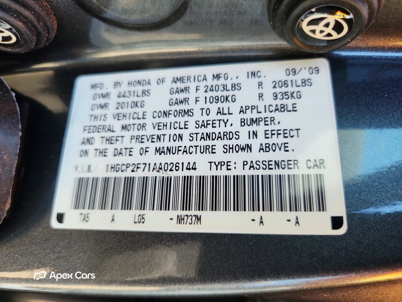 Honda Accord 2010