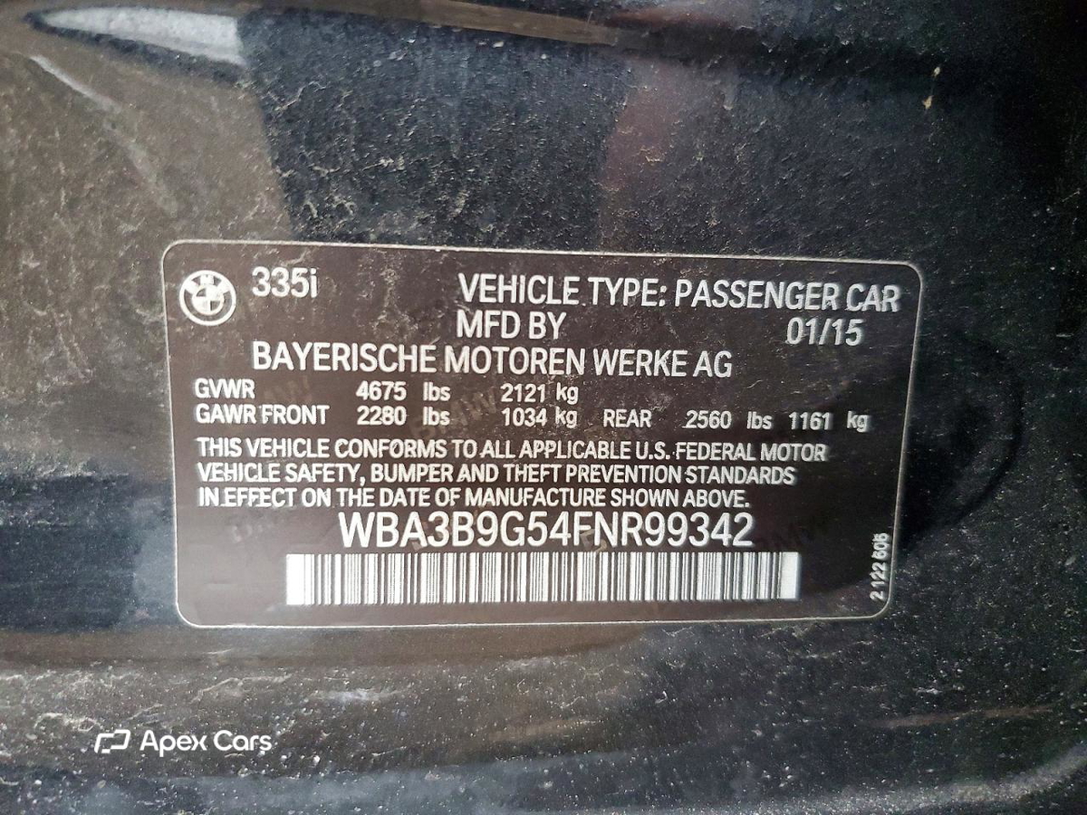 BMW Series 3 2015