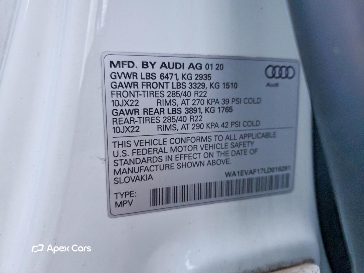 Audi Q8 2020