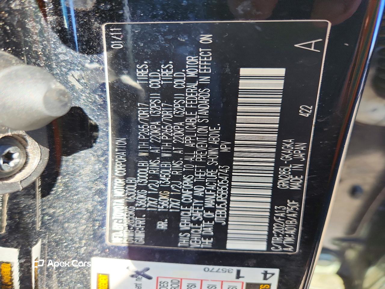 Toyota 4Runner 2011