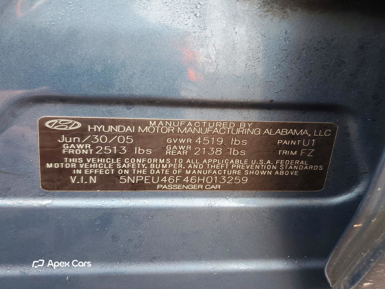 Hyundai Sonata 2006
