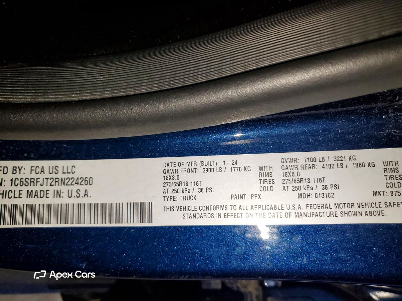 RAM 1500 2024