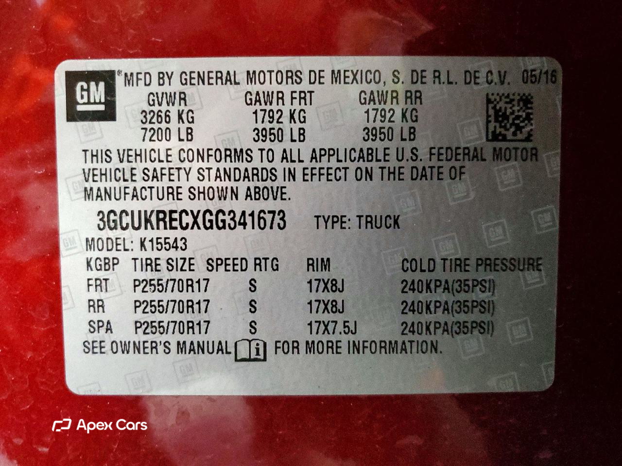 Chevrolet Silverado 2016