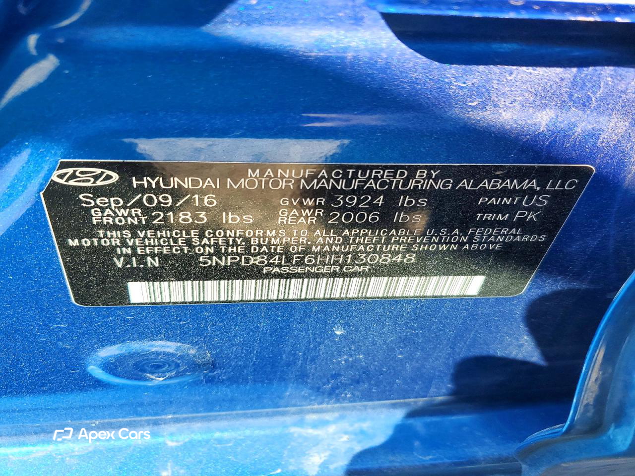 Hyundai Elantra 2017