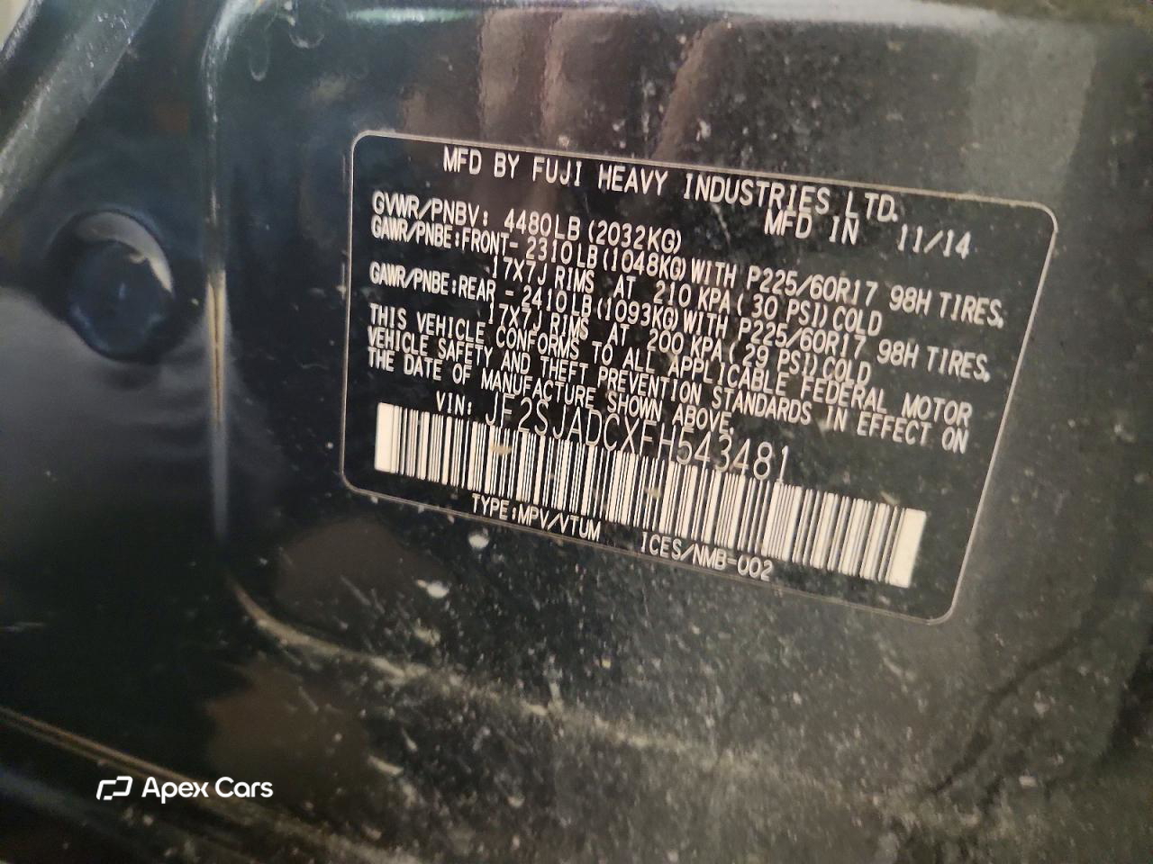 Subaru Forester 2015