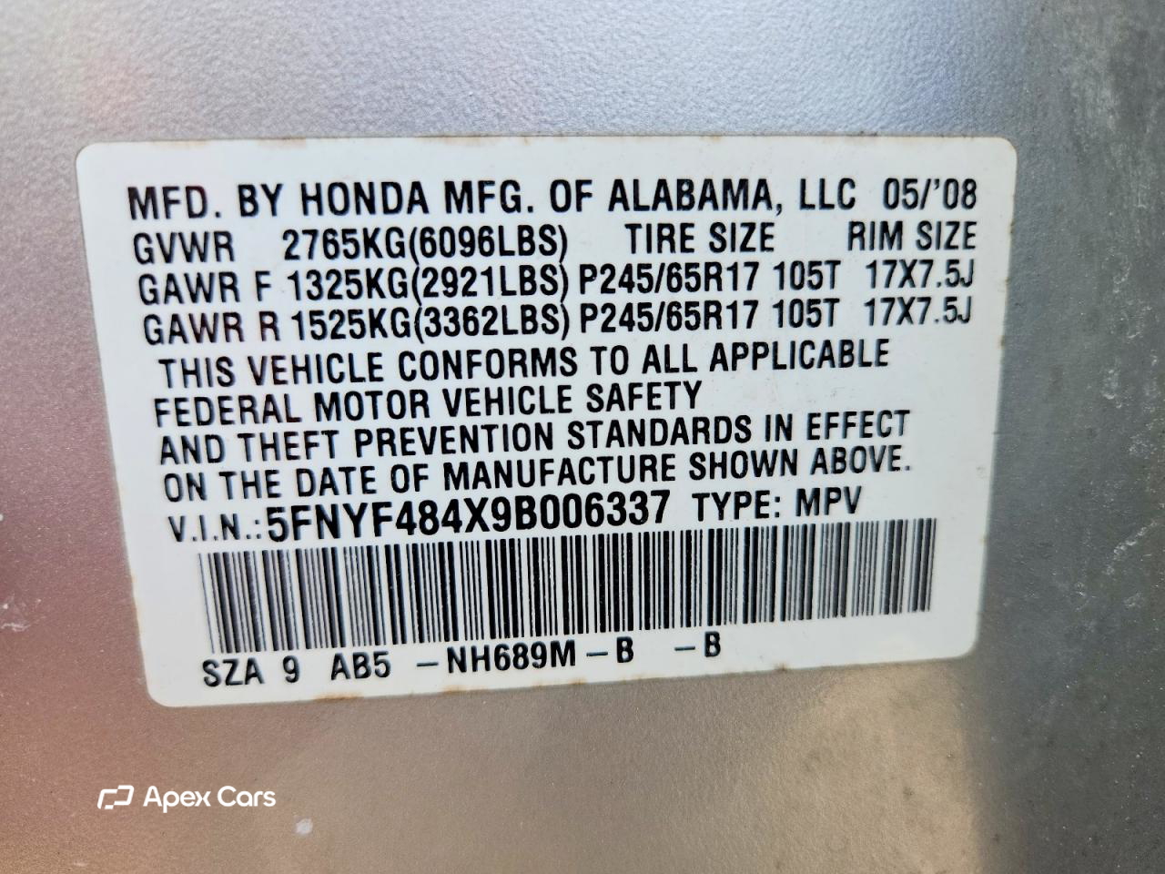 Honda Pilot 2009