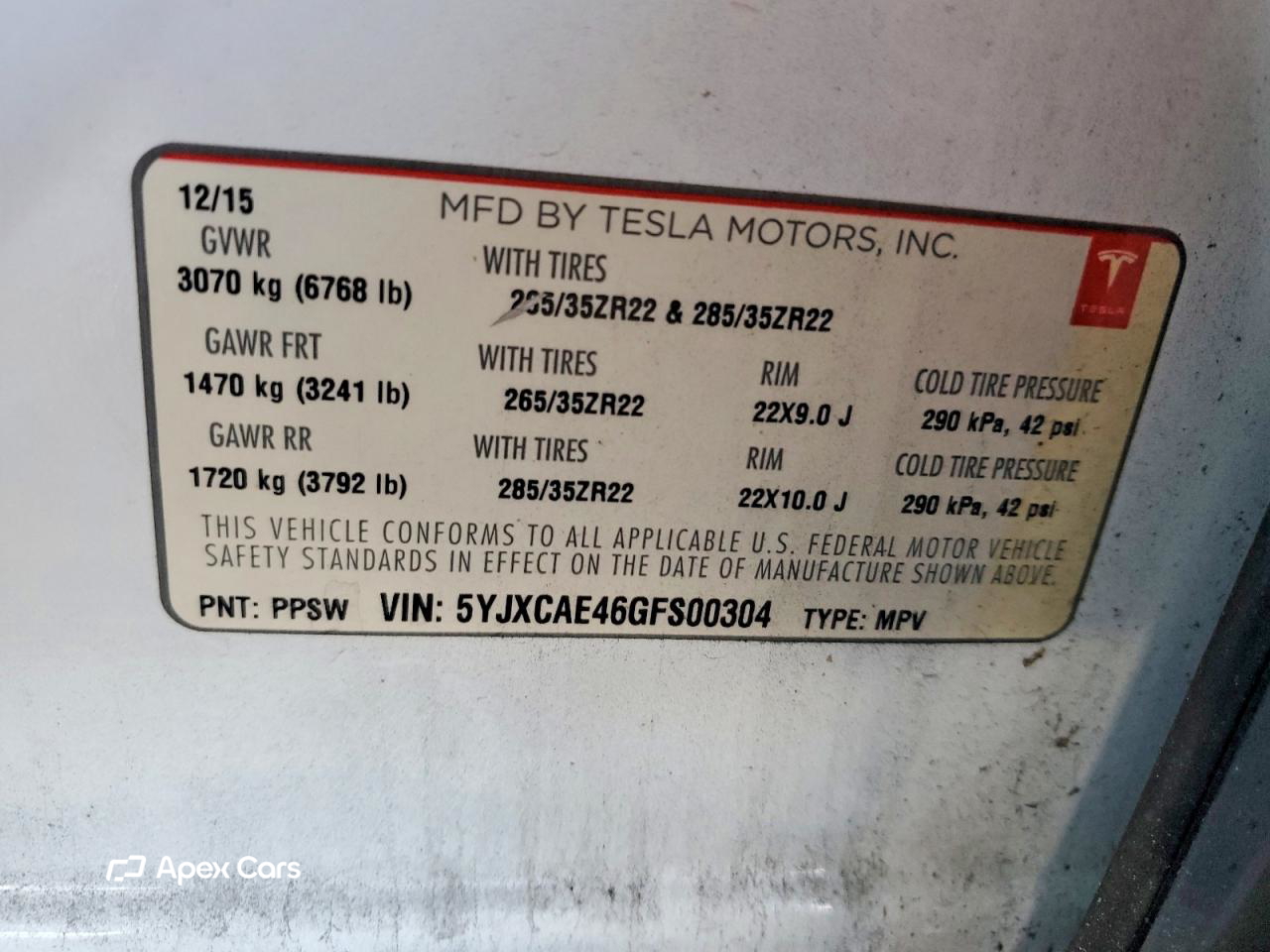 Tesla Model X 2016