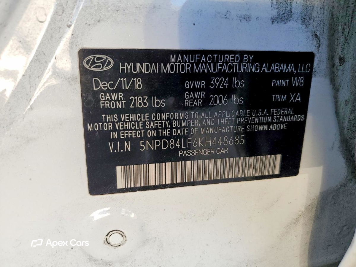 Hyundai Elantra 2019