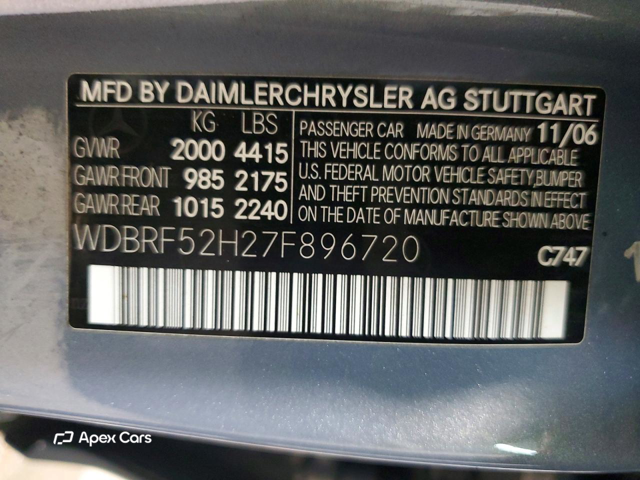 Mercedes-Benz  2007