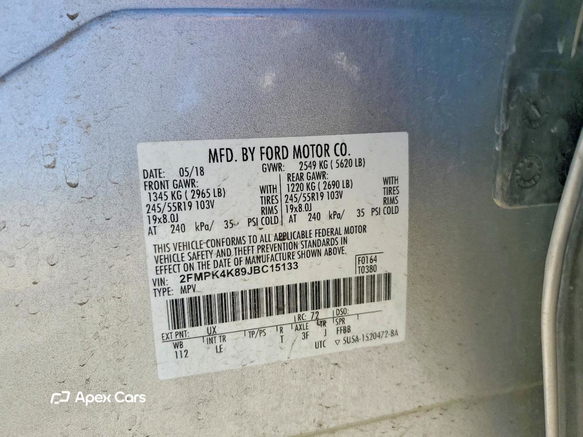 Ford Edge 2018