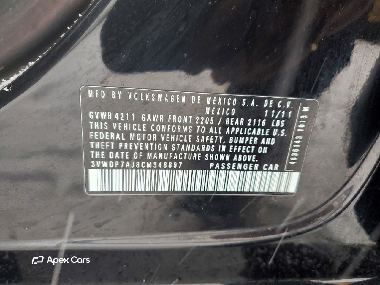 Volkswagen Jetta 2012