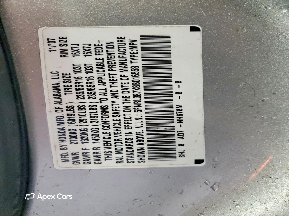 Honda Odyssey 2008