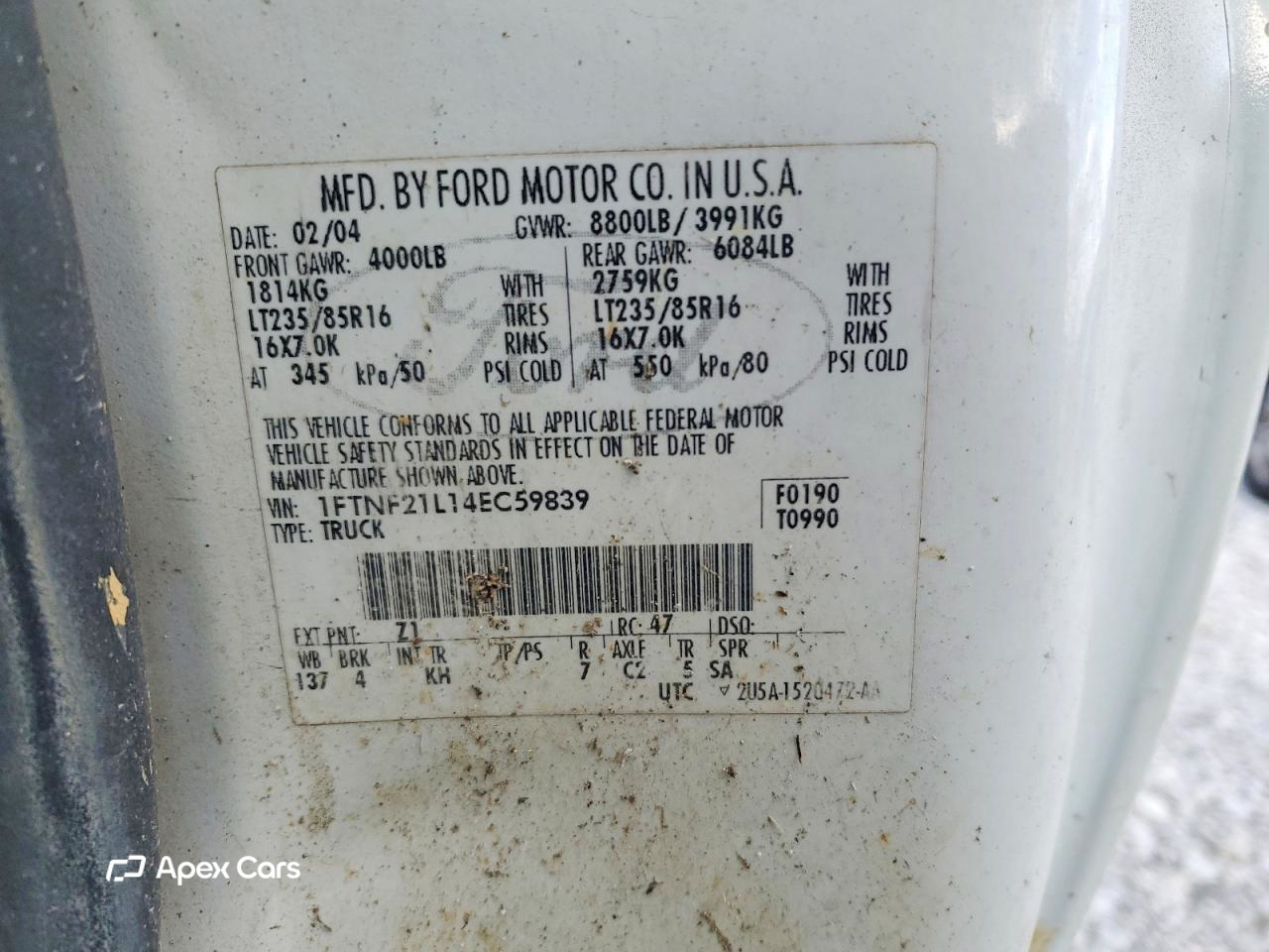 Ford F250 2004