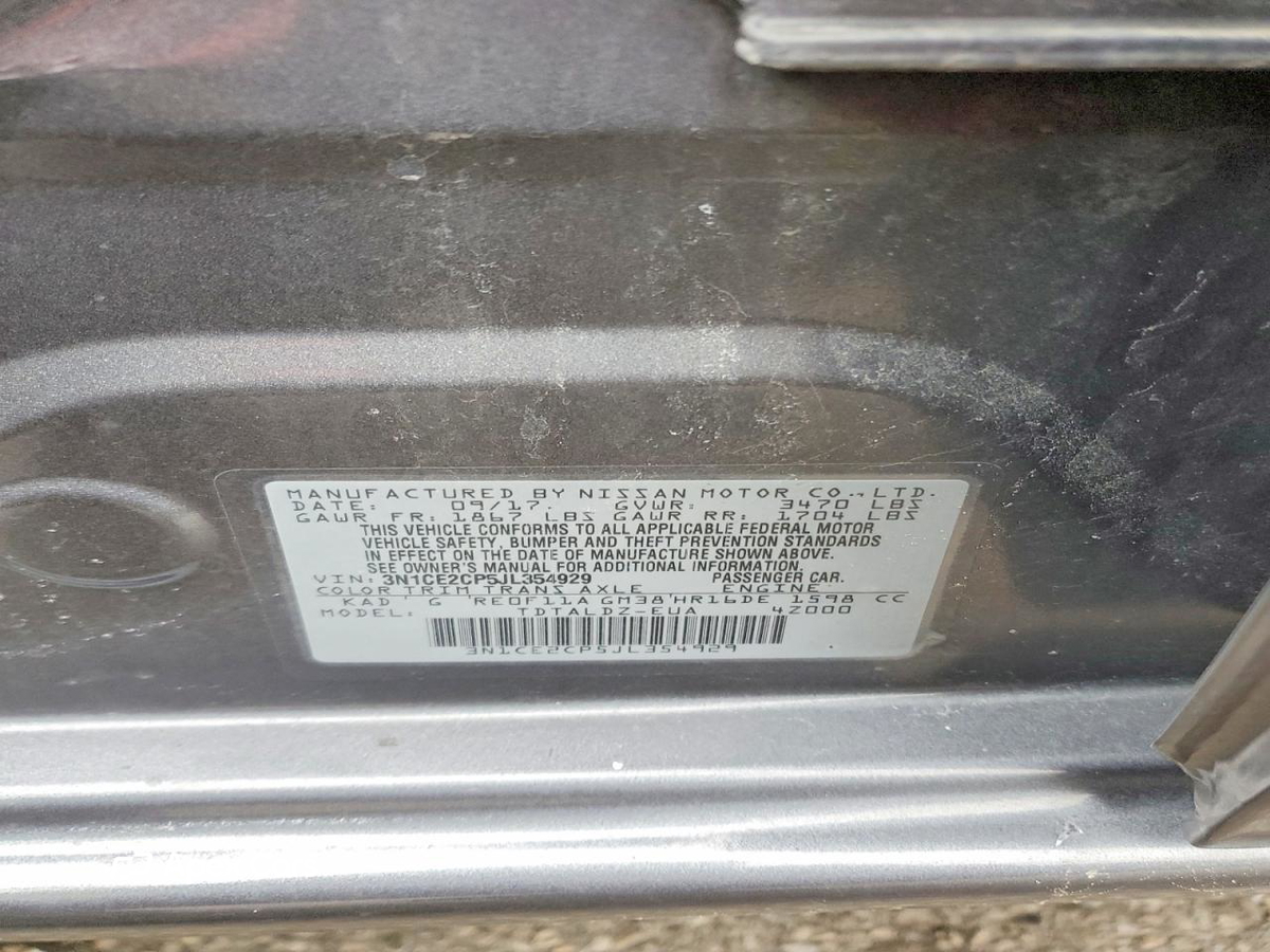 Nissan Versa 2018