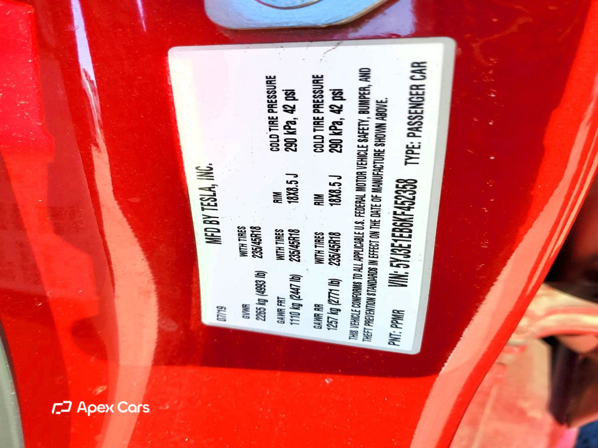 Tesla Model 3 2019