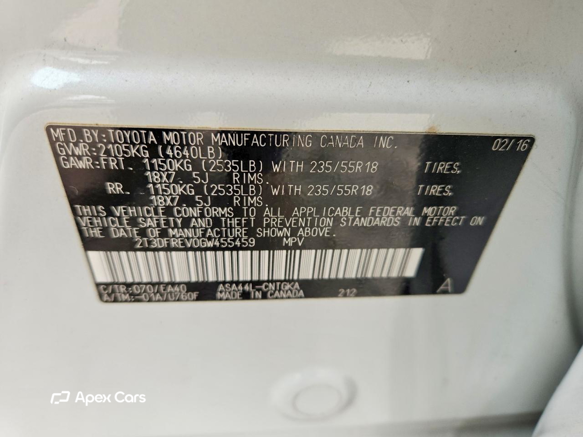 Toyota RAV 4 2016